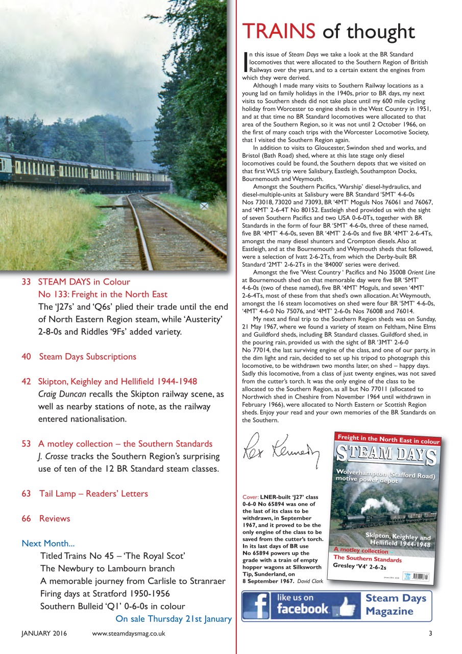 Steam Days Preview Pages