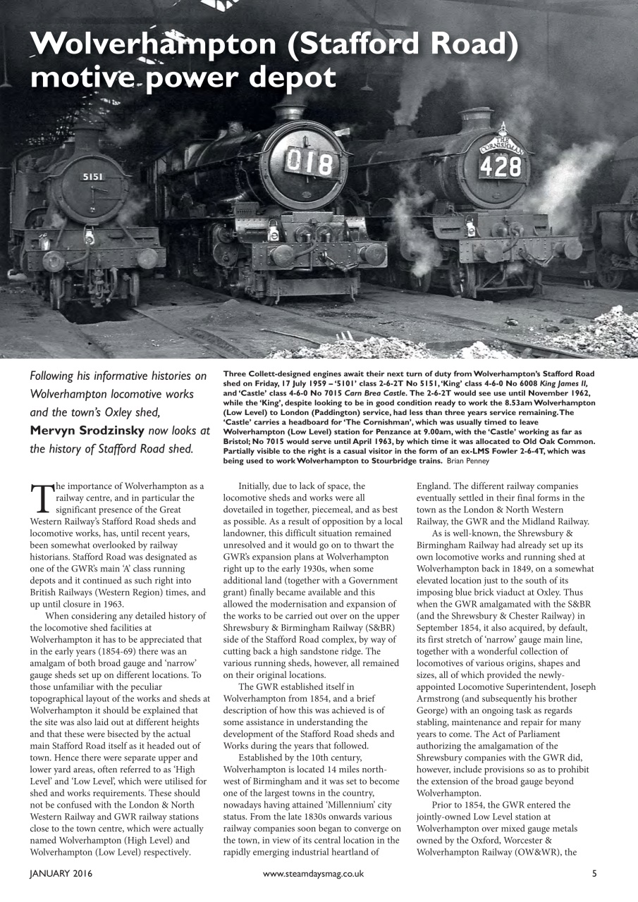 Steam Days Preview Pages