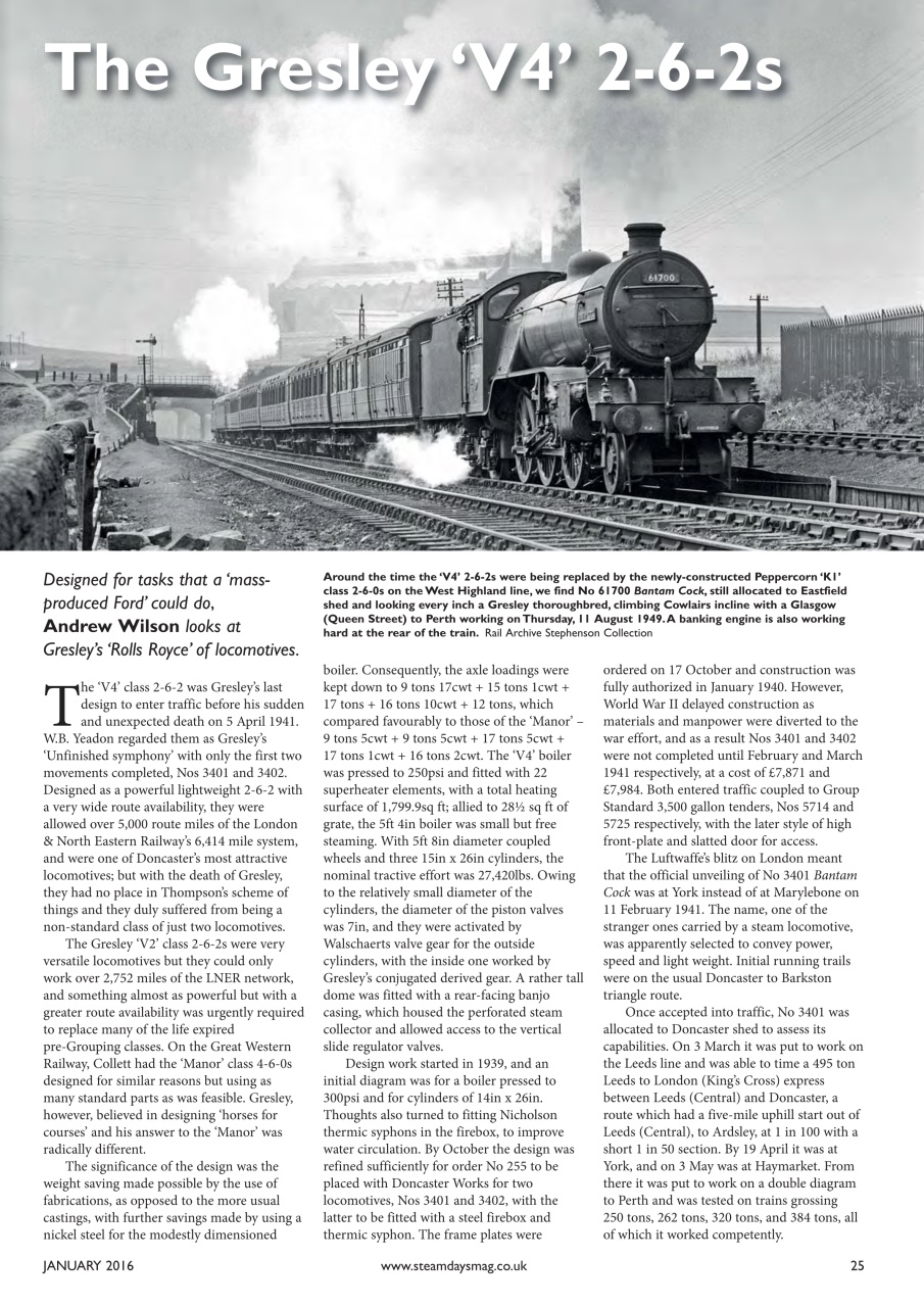 Steam Days Preview Pages