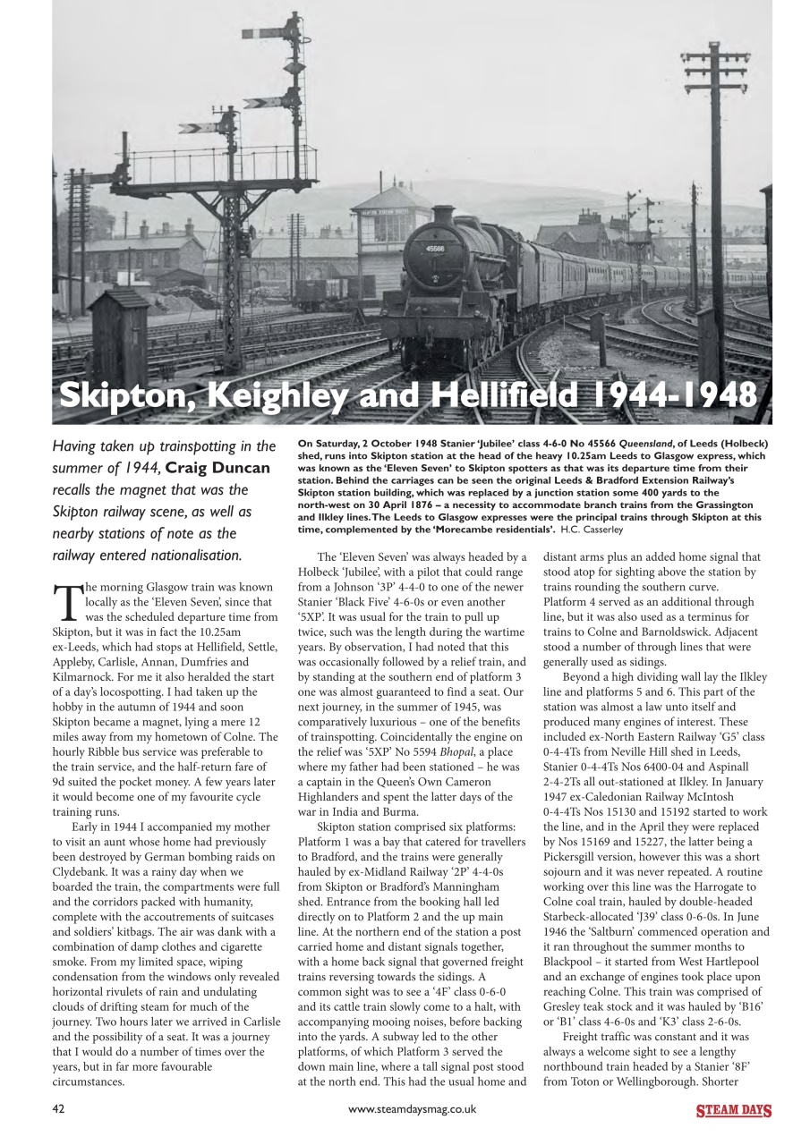 Steam Days Preview Pages