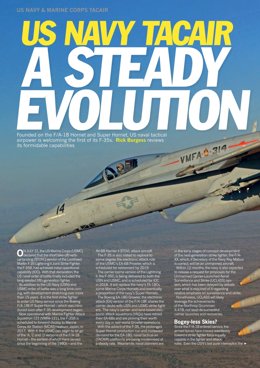 AirForces Monthly Preview Pages