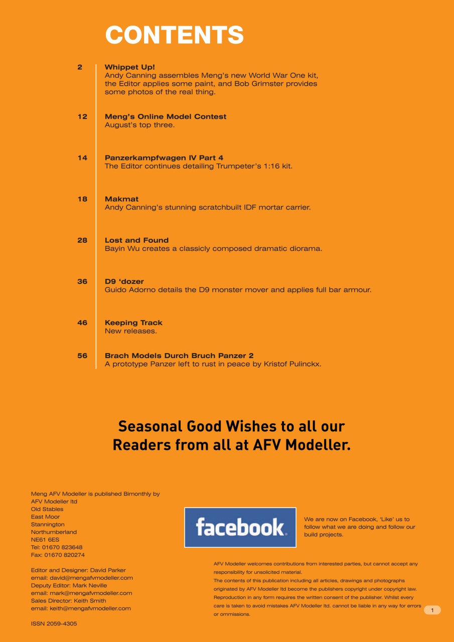 Meng AFV Modeller Preview Pages