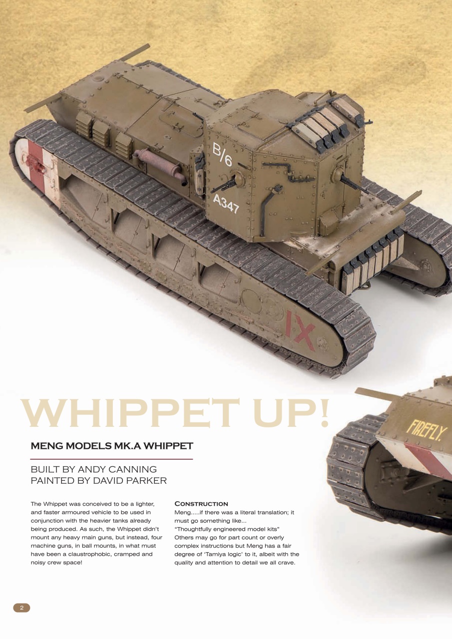 Meng AFV Modeller Preview Pages