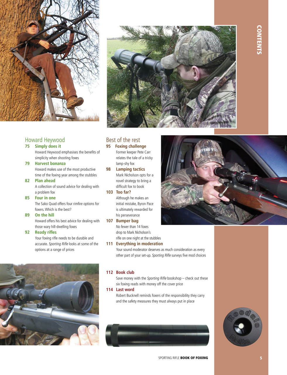 Sp Rifle Book of Foxing Preview Pages