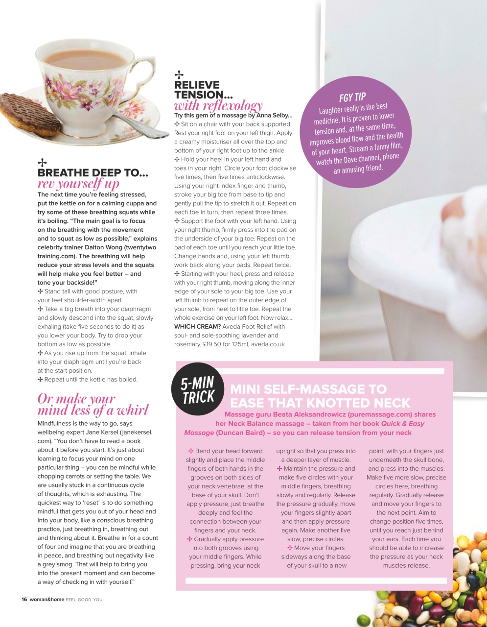Woman&Home Feel Good You Preview Pages