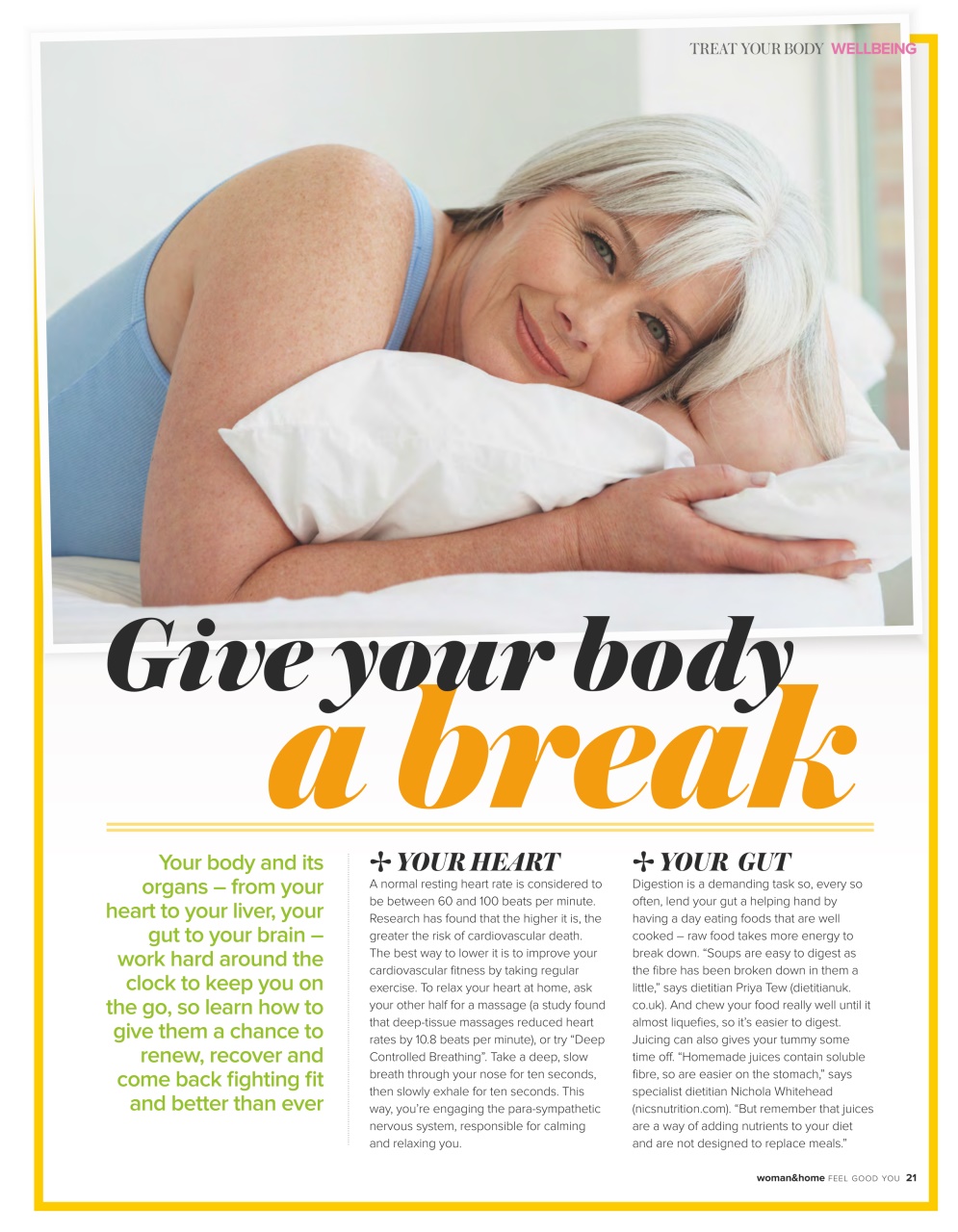 Woman&Home Feel Good You Preview Pages