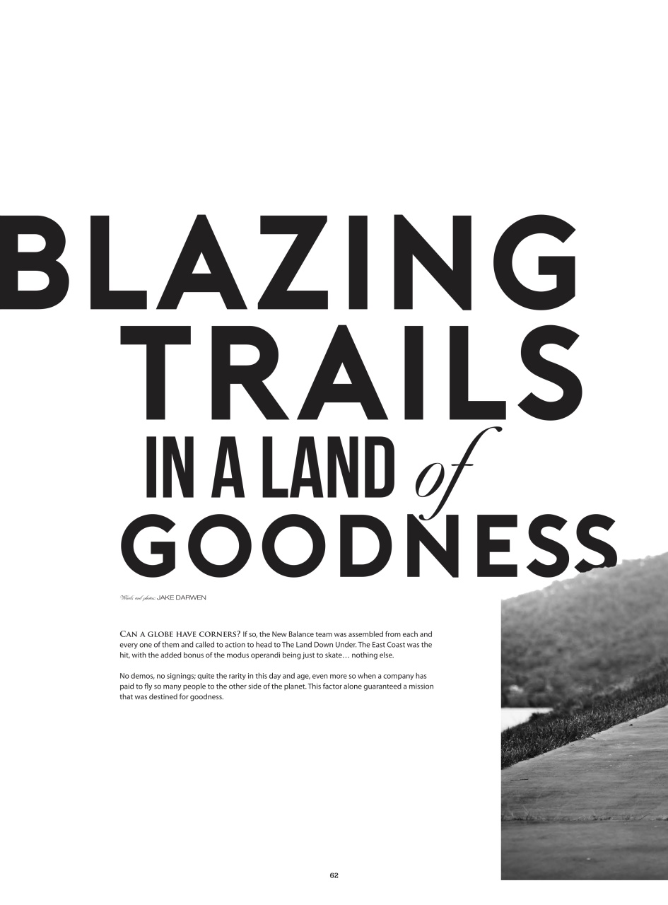 Skateboarder's Journal Australia Preview Pages