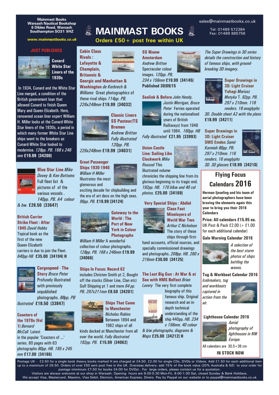 Ships Monthly Preview Pages