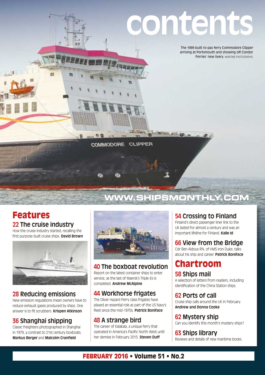 Ships Monthly Preview Pages