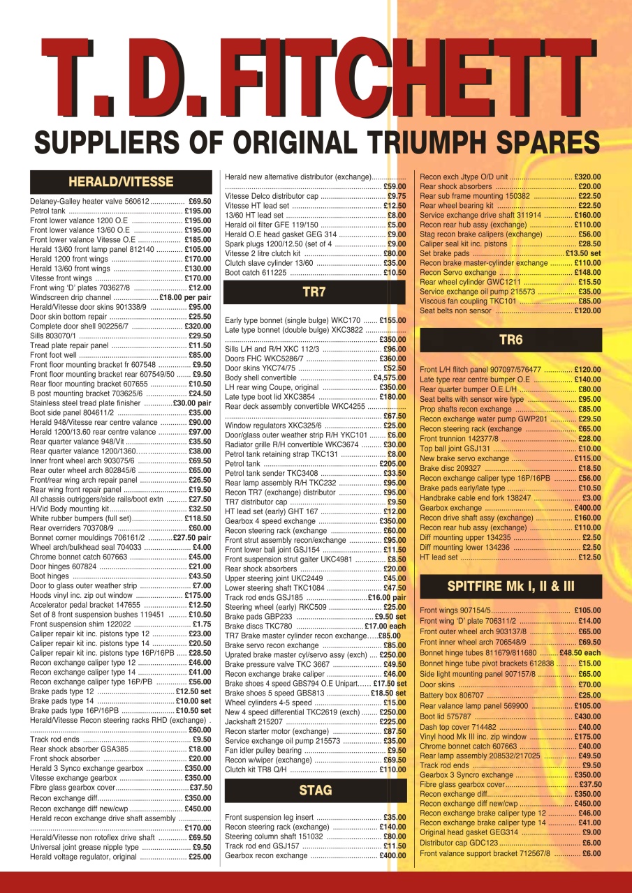 Triumph World Preview Pages