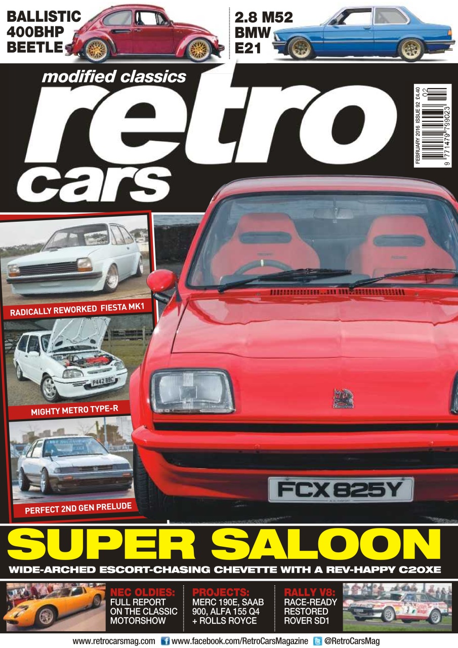 Retro Cars Preview Pages