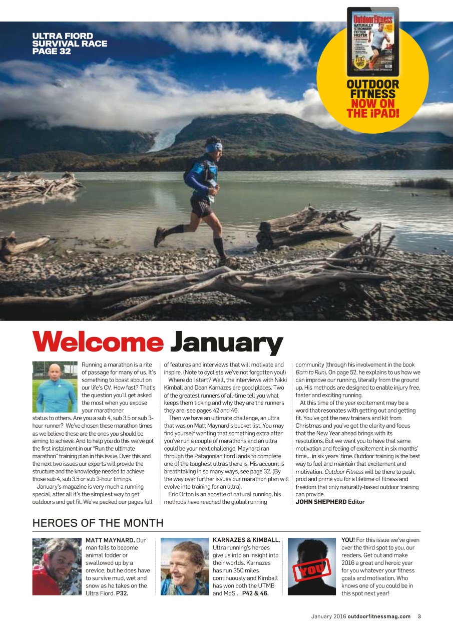 Outdoor Fitness & Adventure Preview Pages