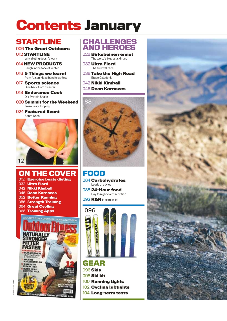 Outdoor Fitness & Adventure Preview Pages