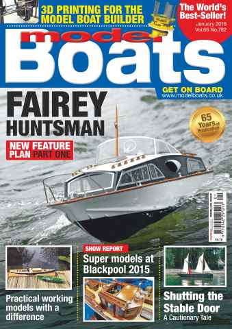 Model Boats issue January 2016