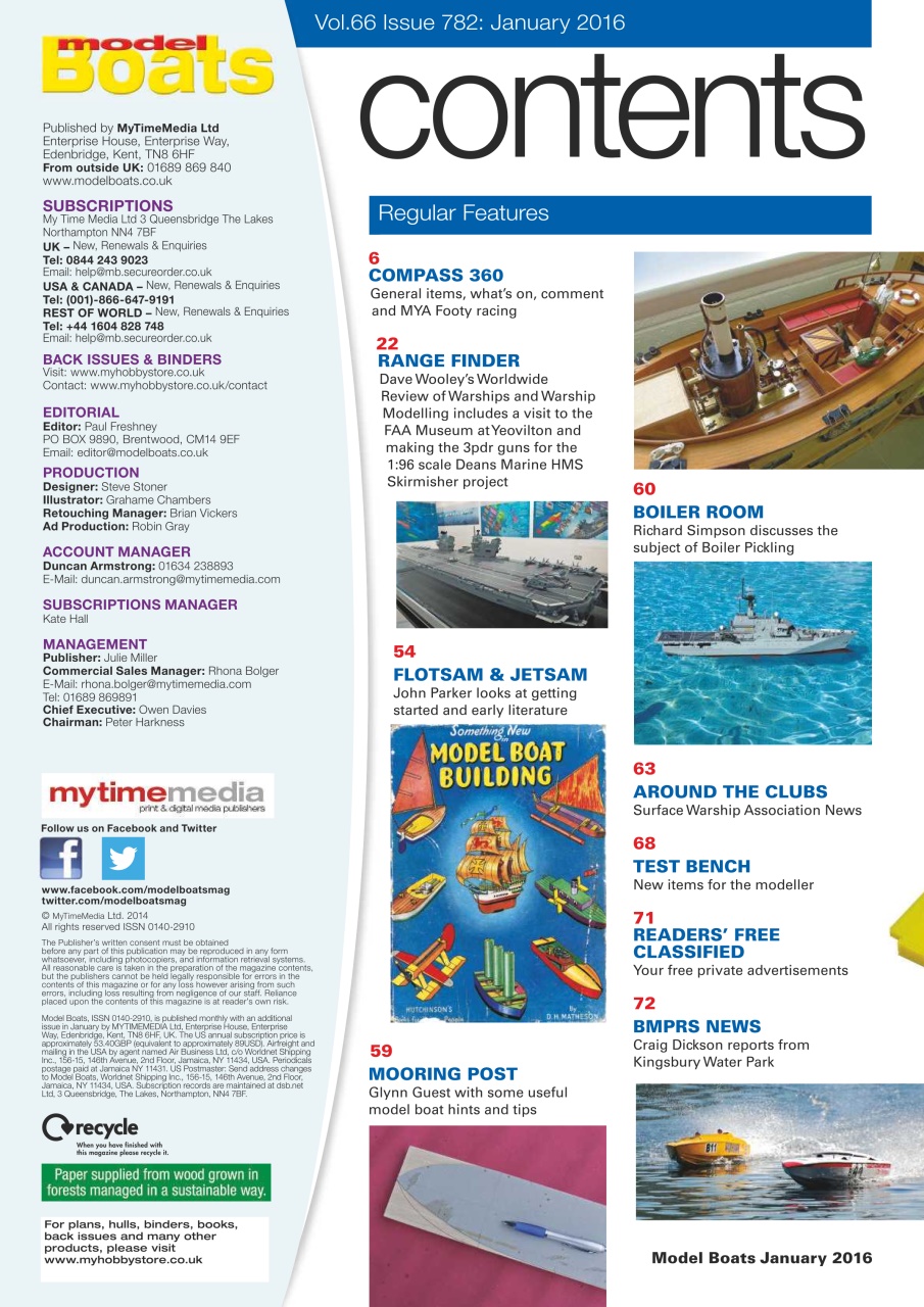 Model Boats Preview Pages