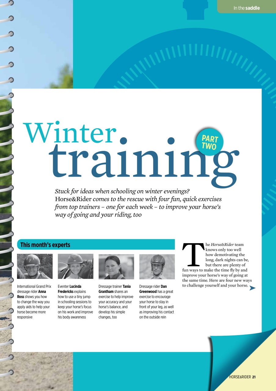 Horse&Rider Magazine - UK equestrian magazine for Horse and Rider Preview Pages