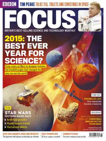 BBC Science Focus Magazine issue Christmas 2015