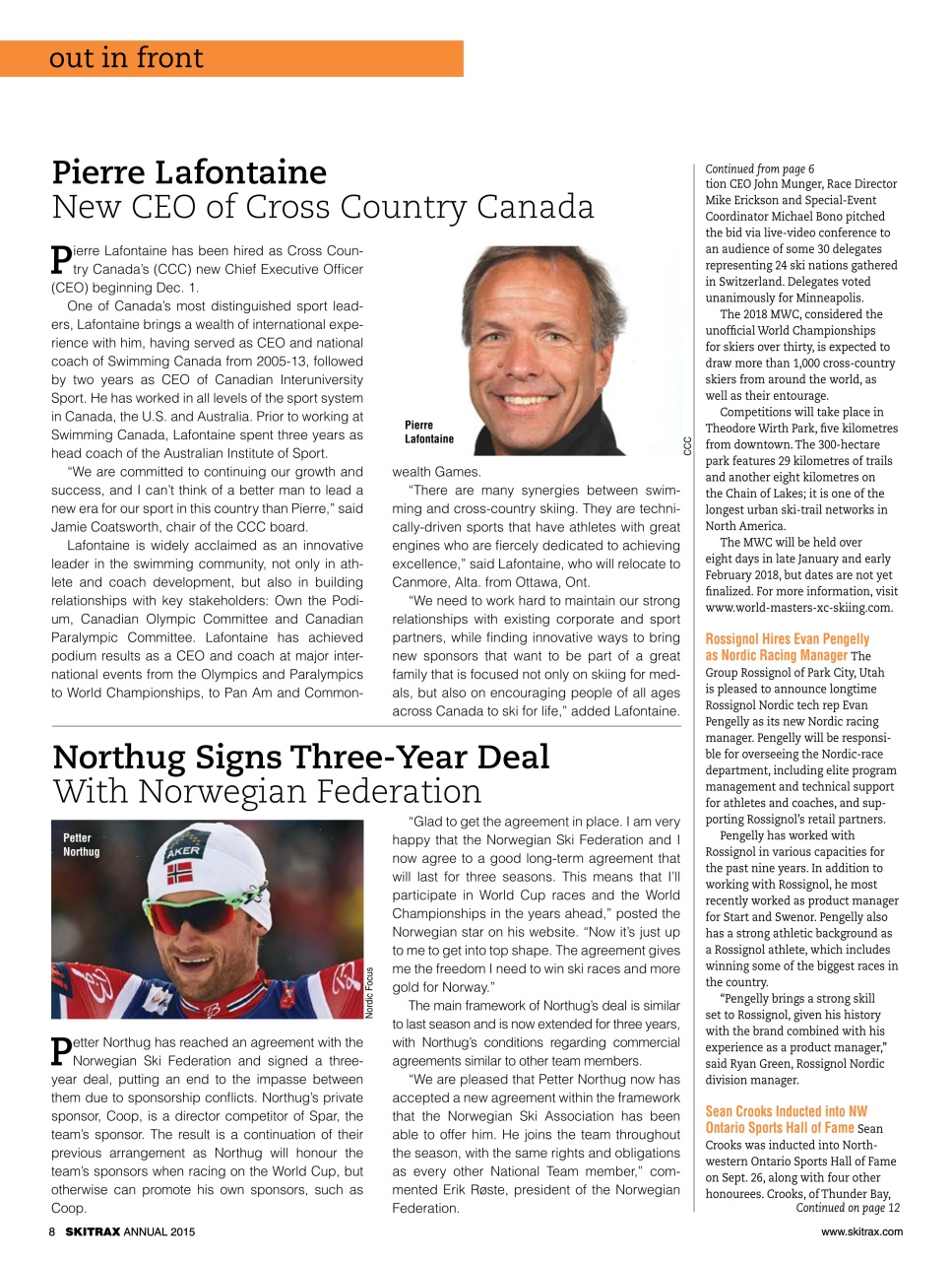 SkiTrax Preview Pages