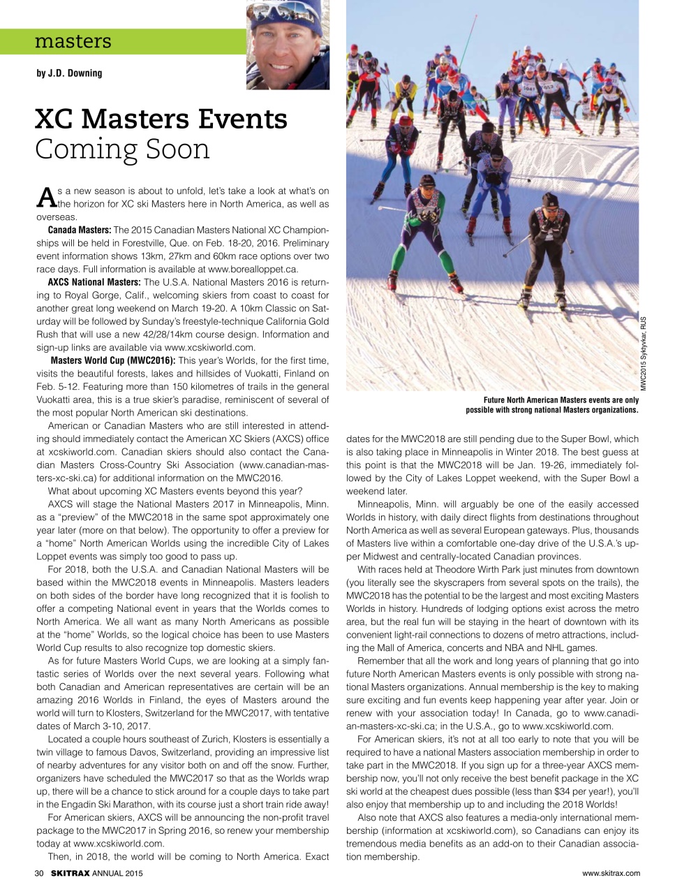 SkiTrax Preview Pages