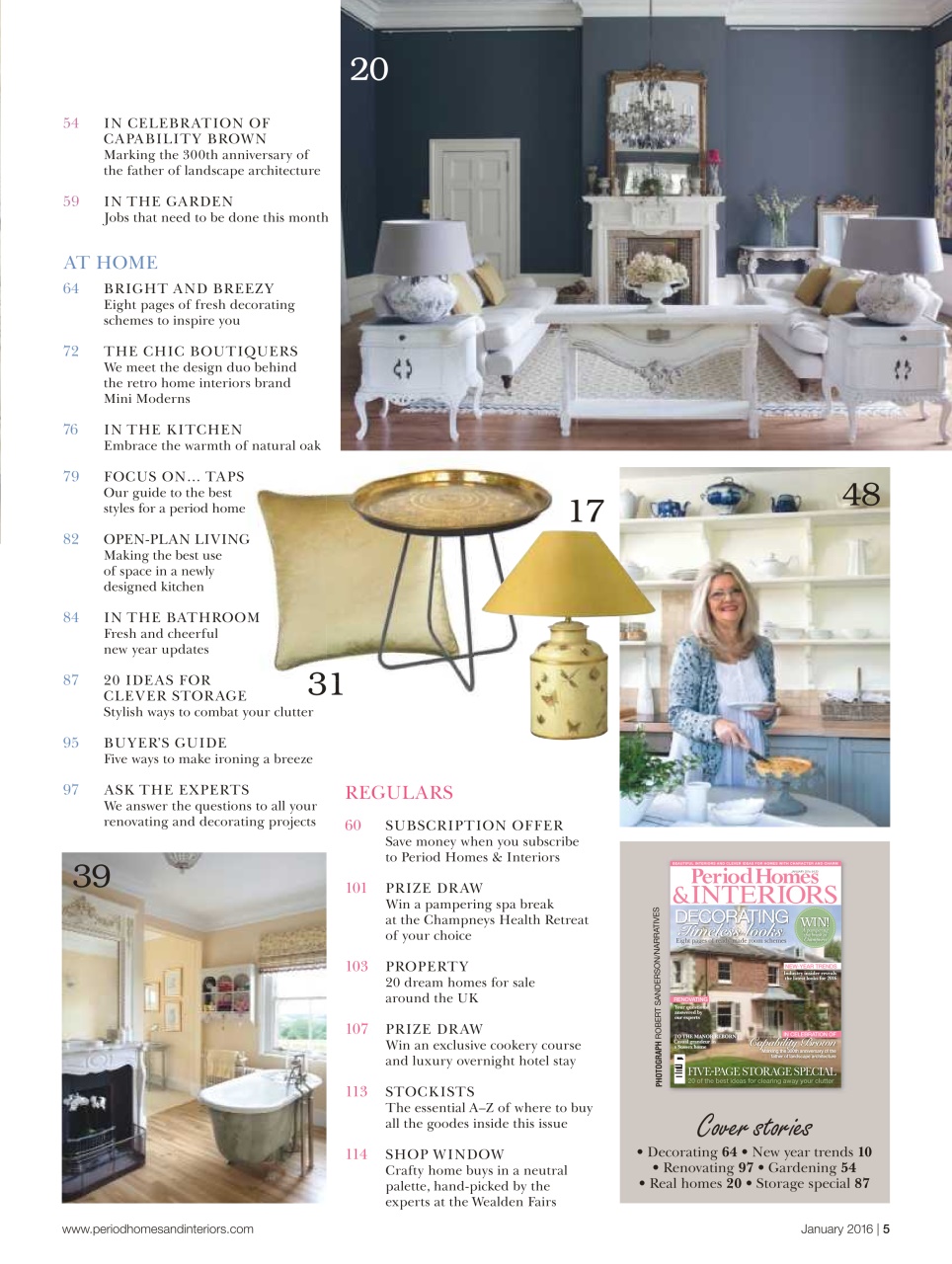 British Period Homes Preview Pages