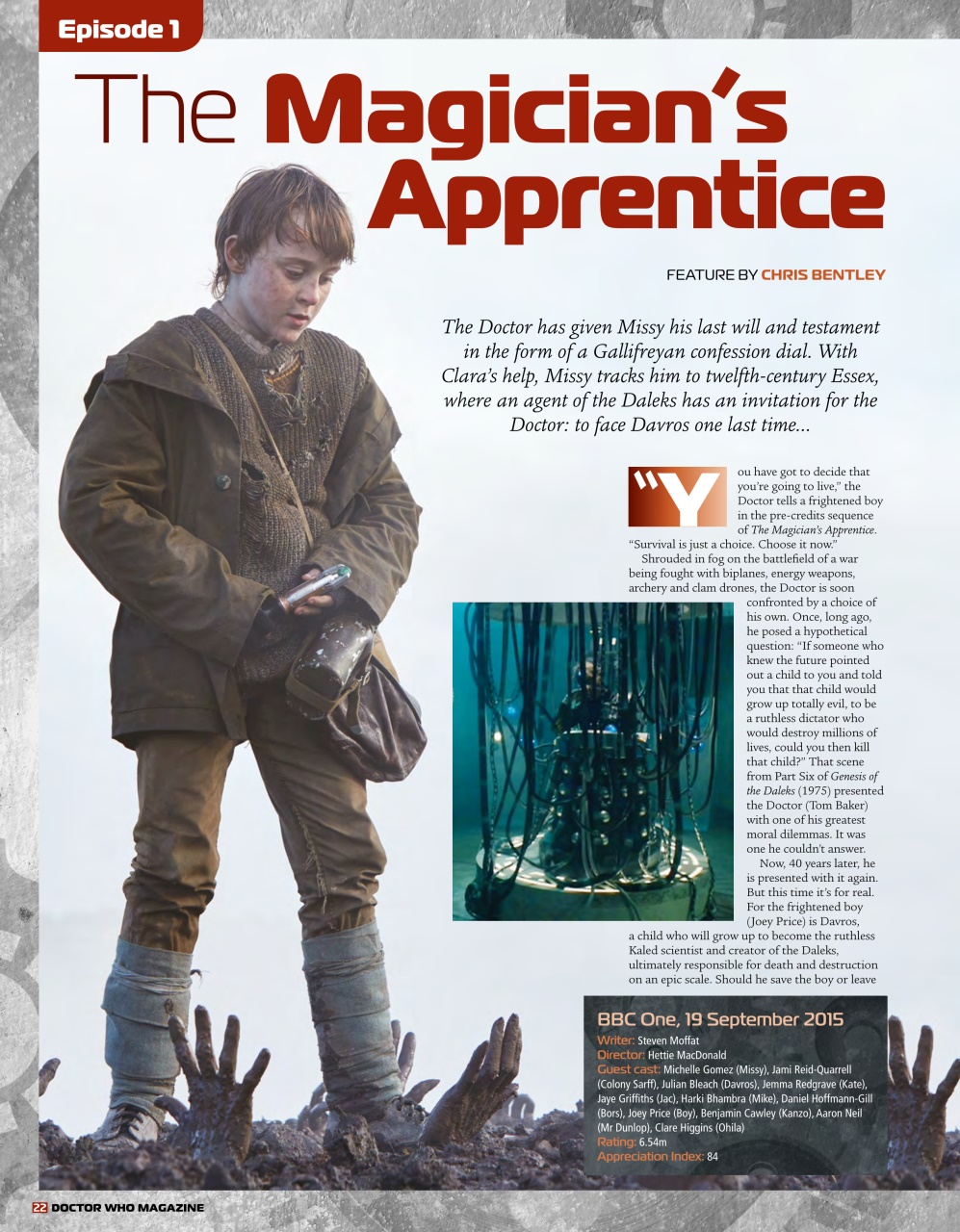 Doctor Who Magazine Preview Pages