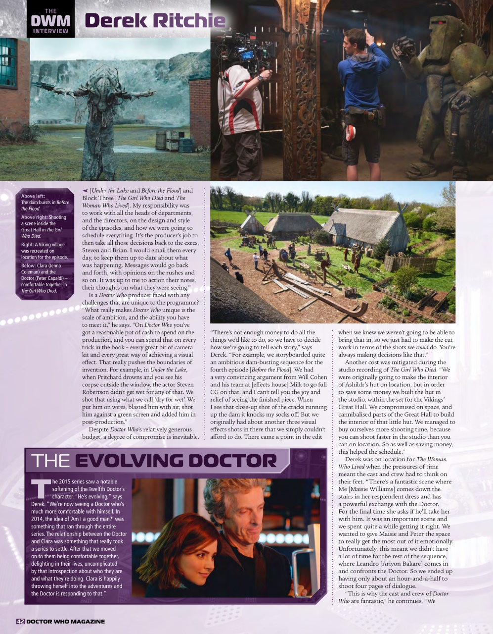 Doctor Who Magazine Preview Pages