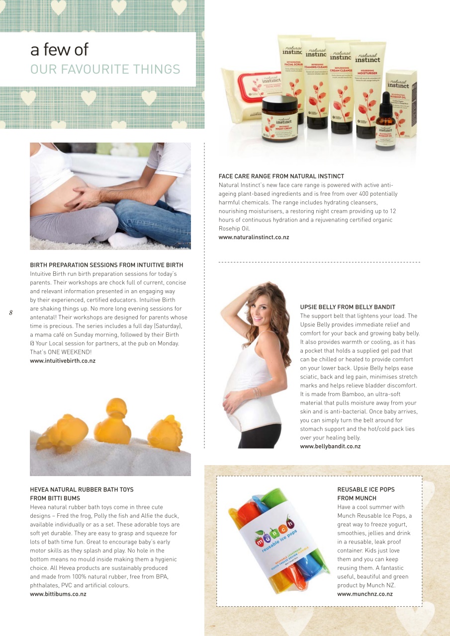 The Natural Parent Magazine Preview Pages