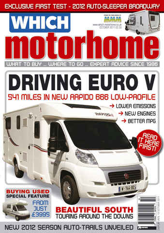 What Motorhome magazine issue Which Motorhome Oct 2011