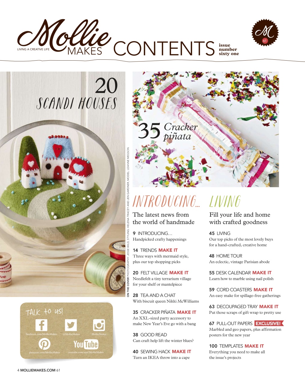 Mollie magazine Preview Pages