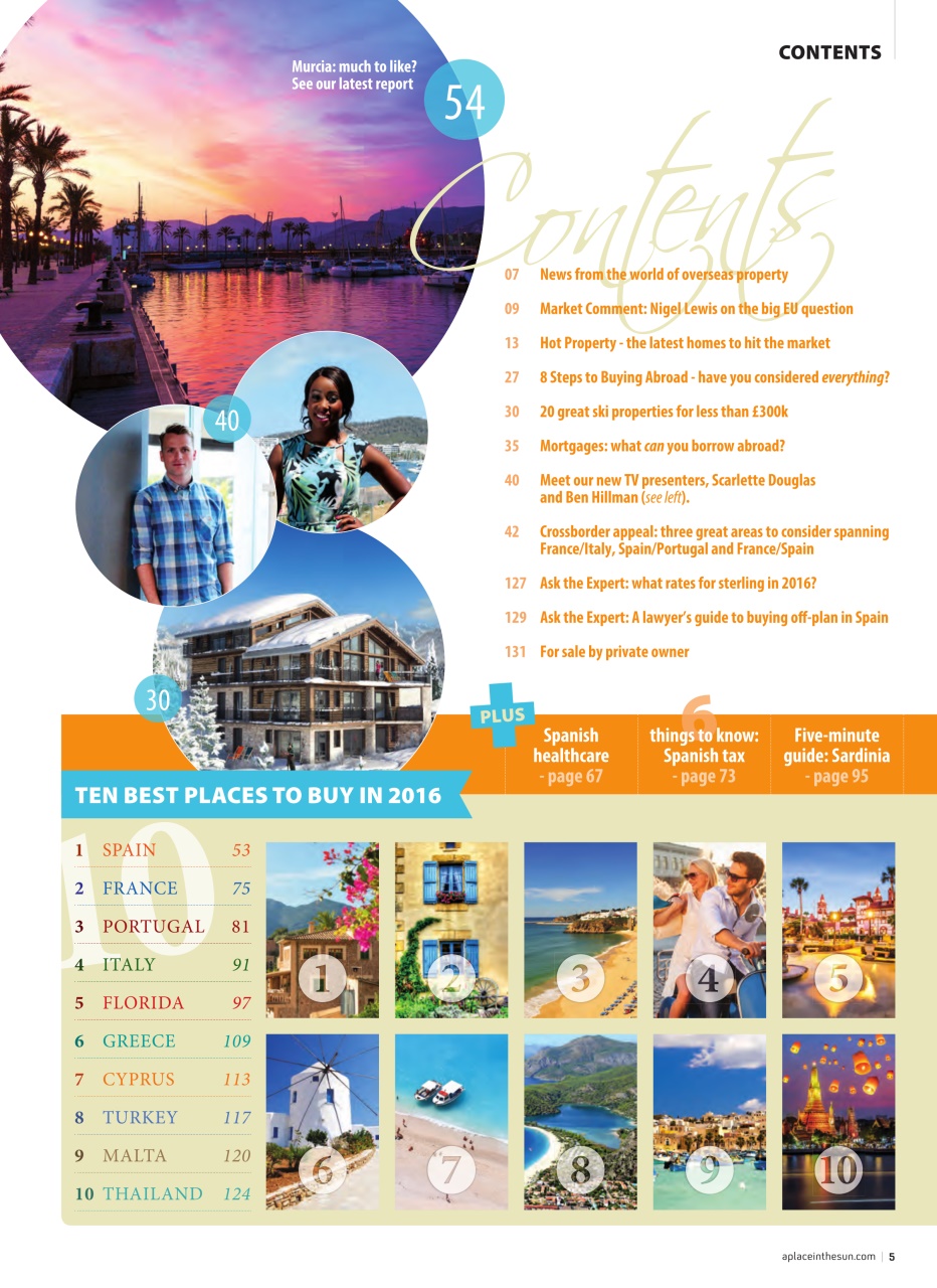 A Place in the Sun Magazine Preview Pages