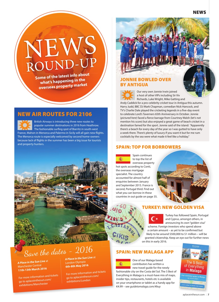 A Place in the Sun Magazine Preview Pages