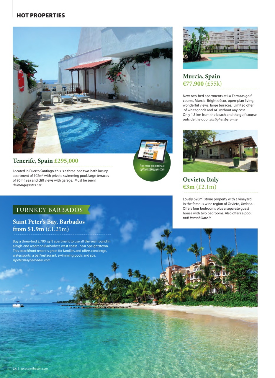 A Place in the Sun Magazine Preview Pages