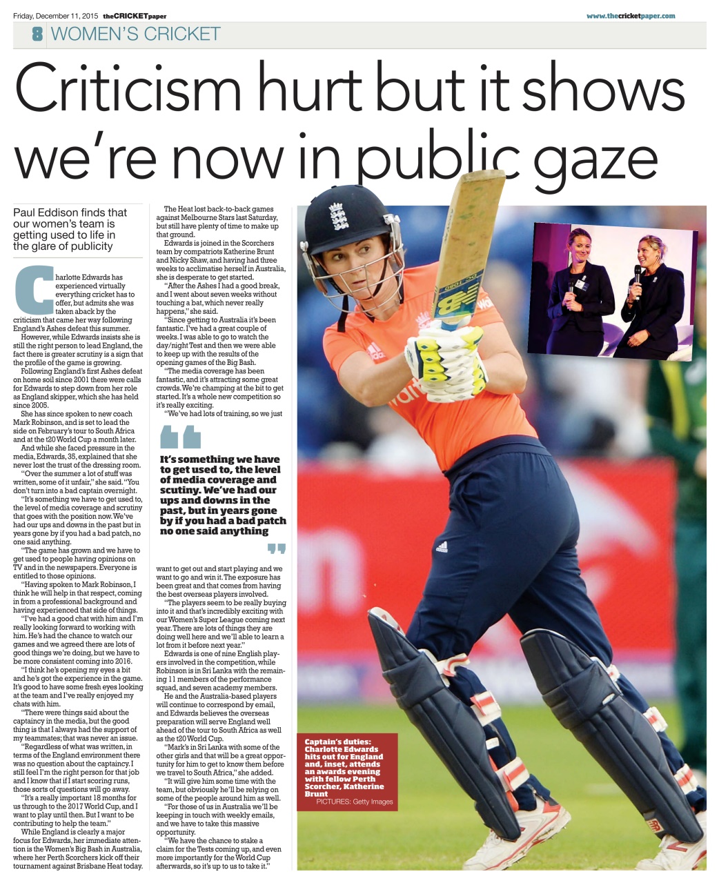The Cricket Paper Preview Pages