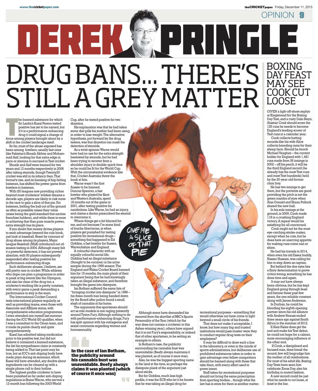 The Cricket Paper Preview Pages
