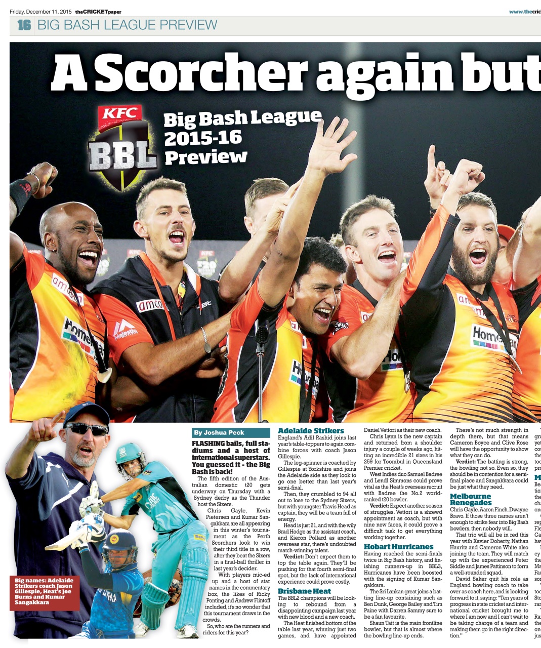 The Cricket Paper Preview Pages