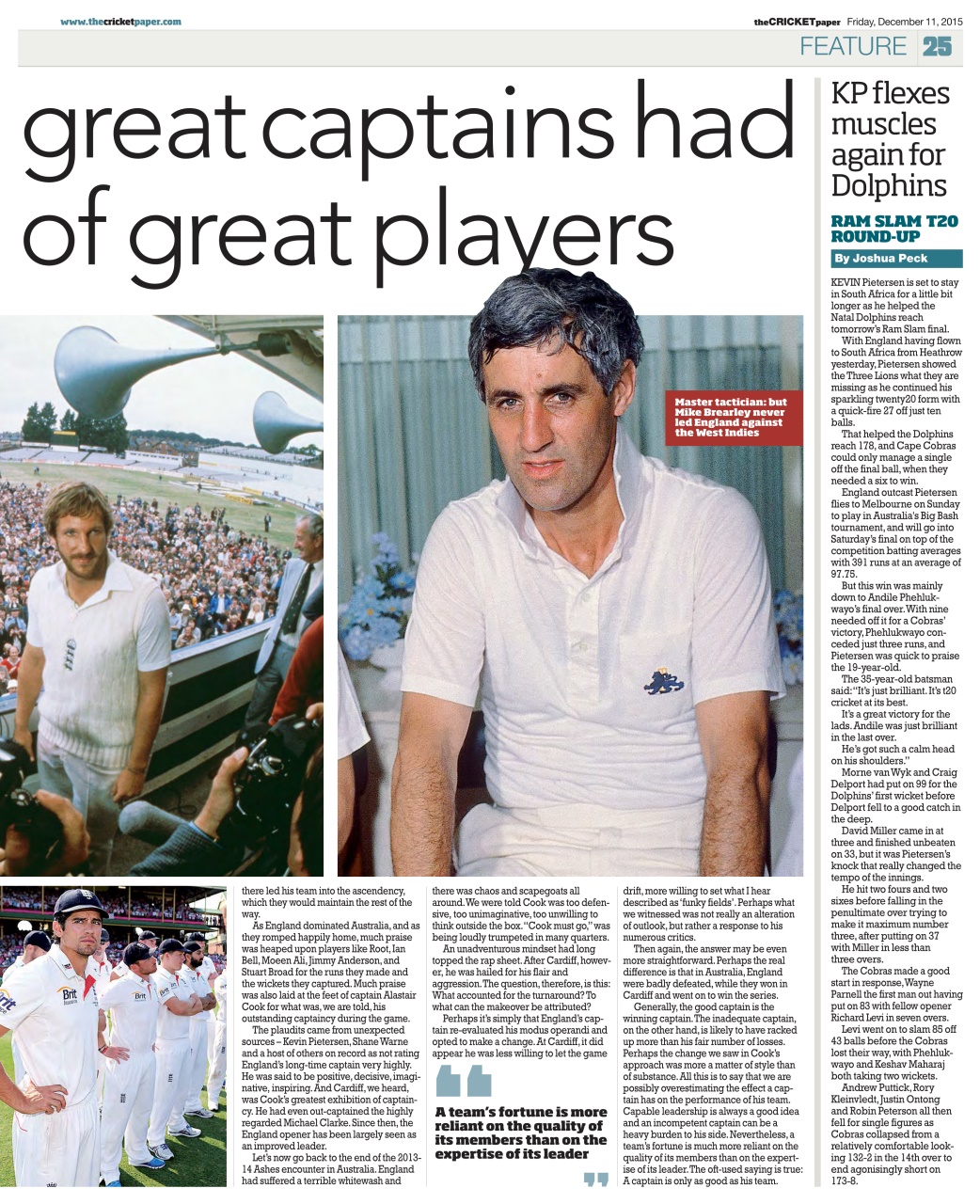 The Cricket Paper Preview Pages