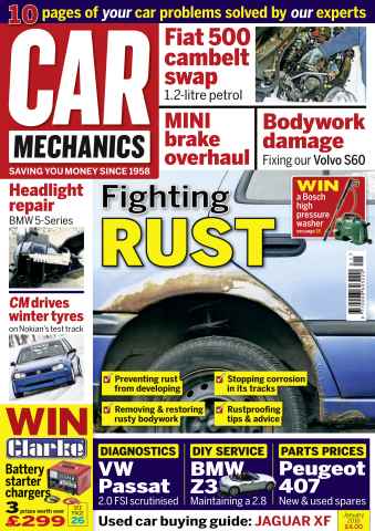 Car Mechanics issue January 2016
