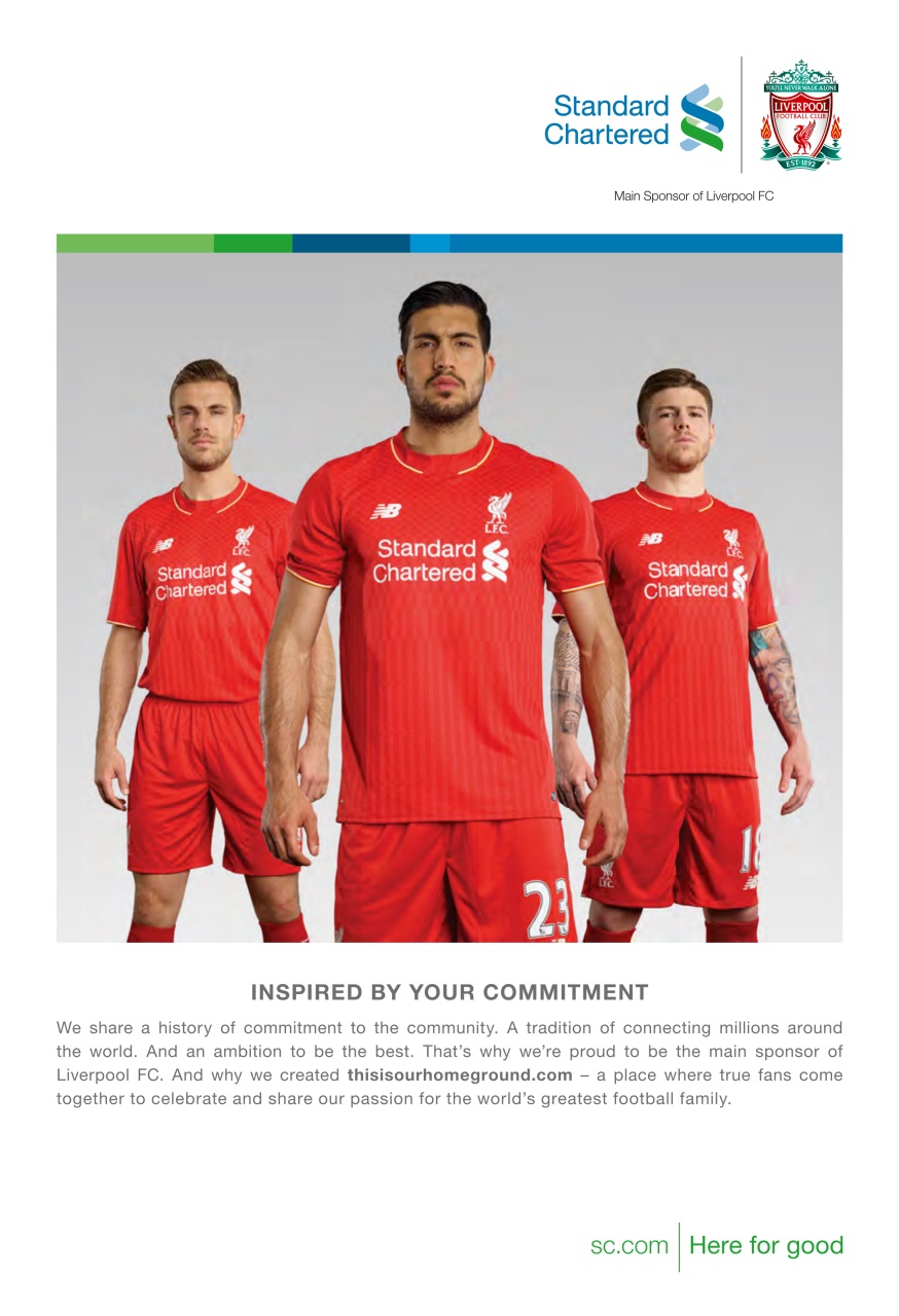 Liverpool FC Programmes Preview Pages