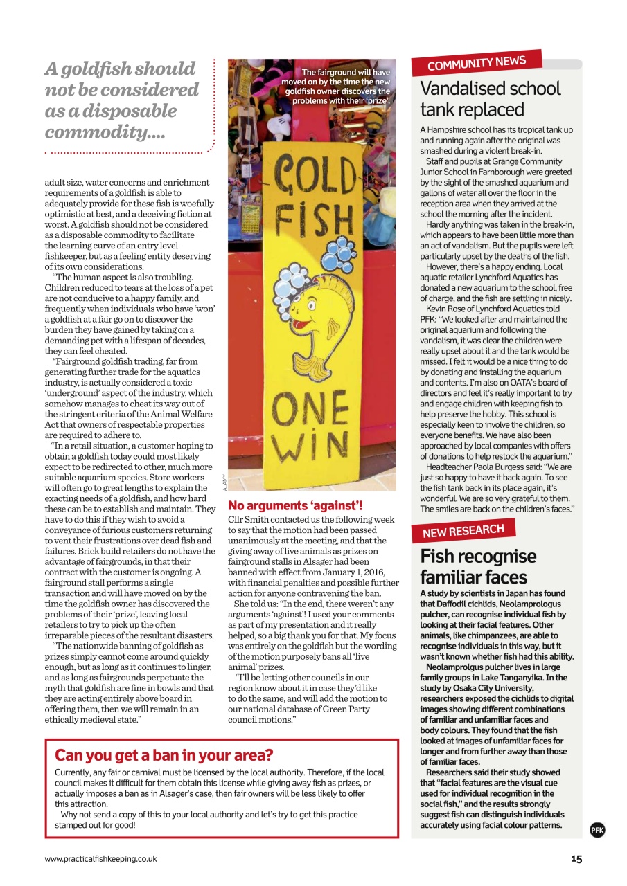 Practical Fishkeeping Preview Pages