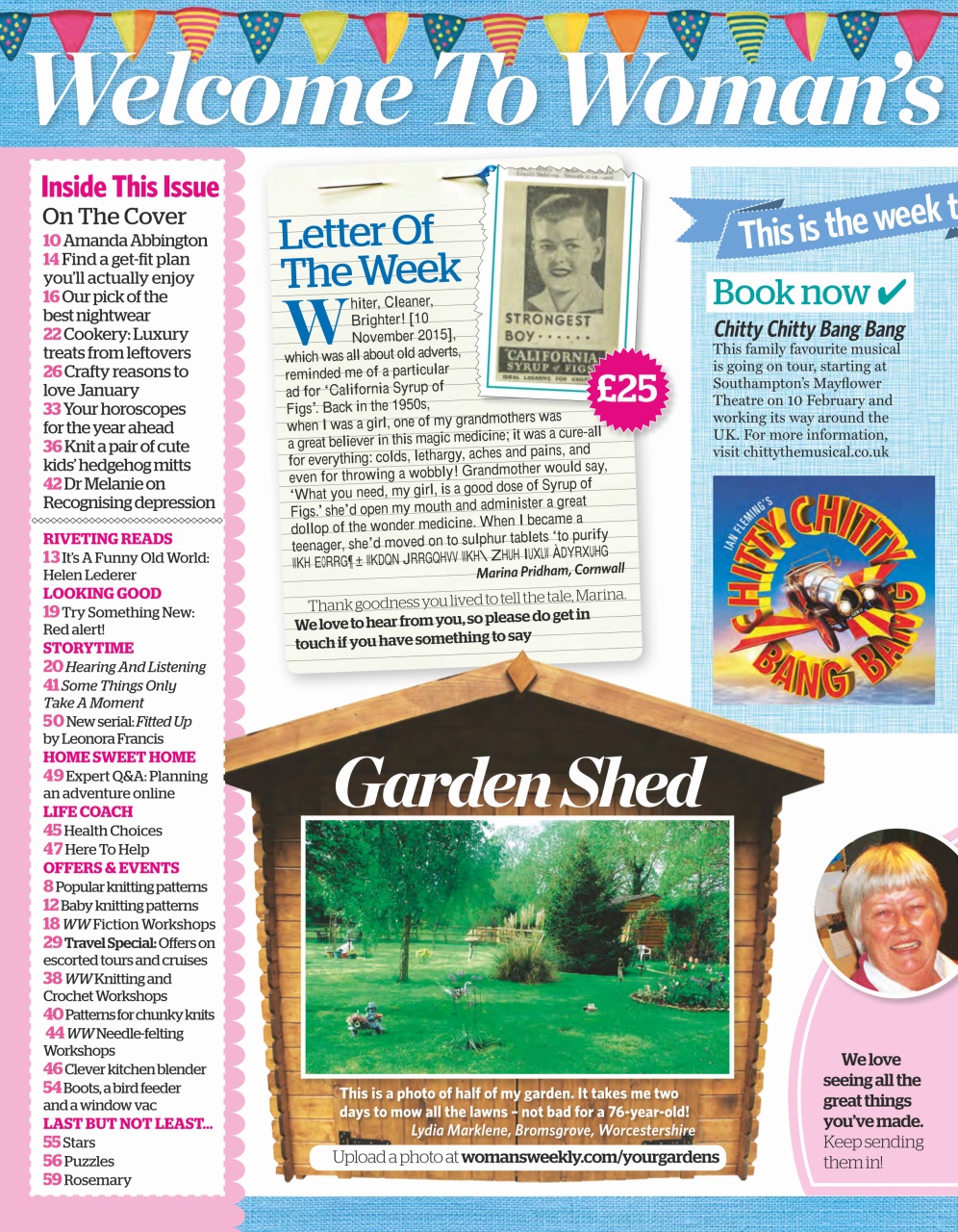 Woman's Weekly Preview Pages