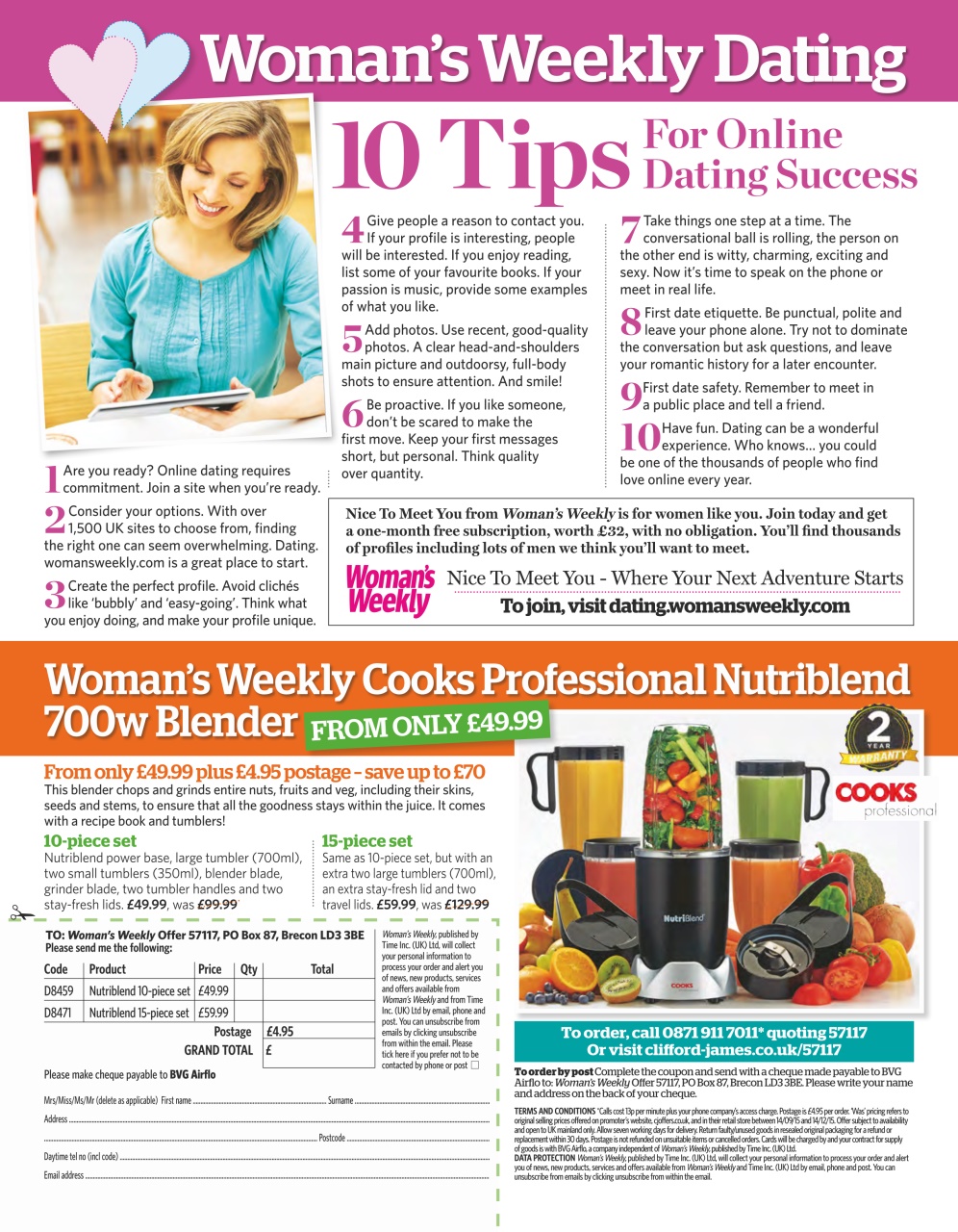 Woman's Weekly Preview Pages