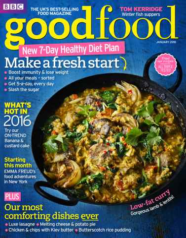 Good Food Magazine issue January 2016