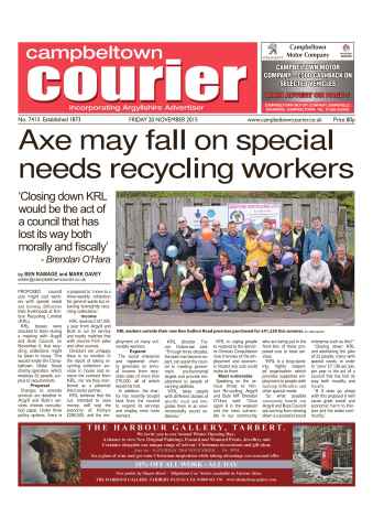 Campbeltown Courier issue 20 November 2015