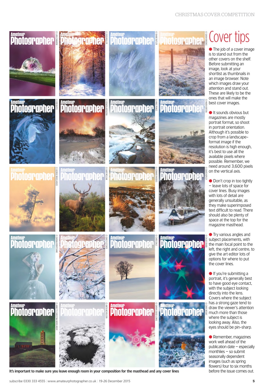 Amateur Photographer Preview Pages