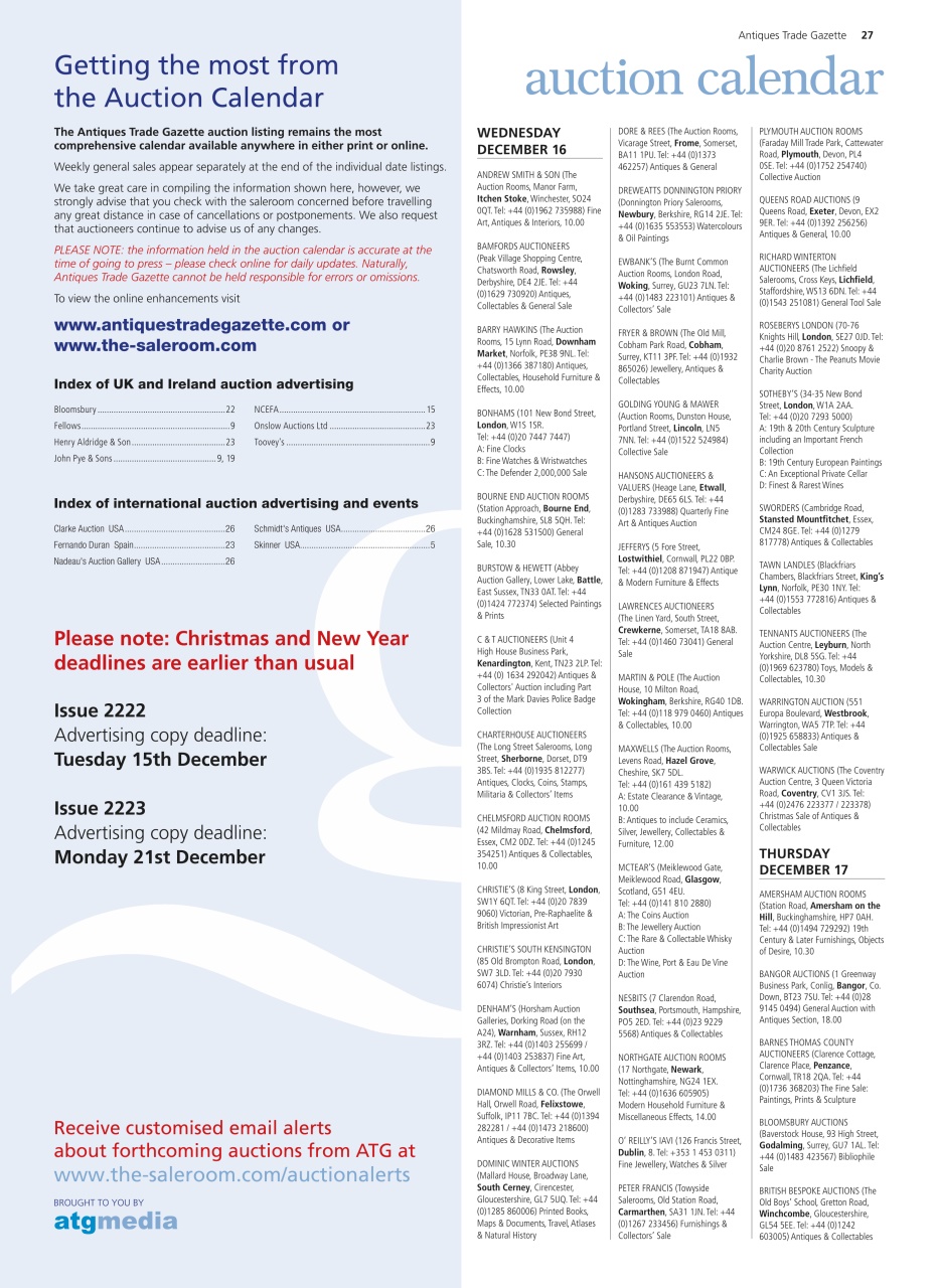 Antiques Trade Gazette Preview Pages
