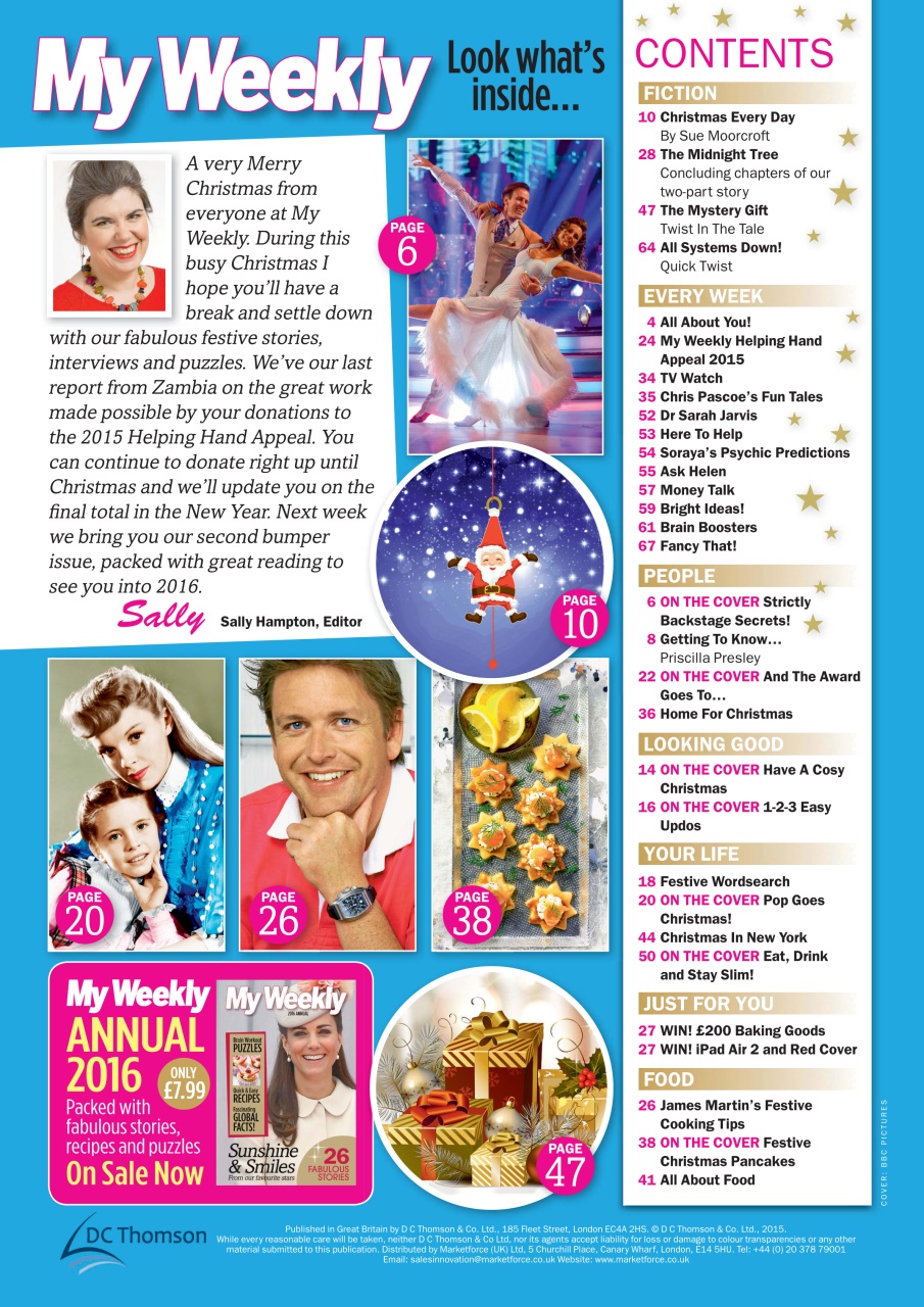 My Weekly Preview Pages