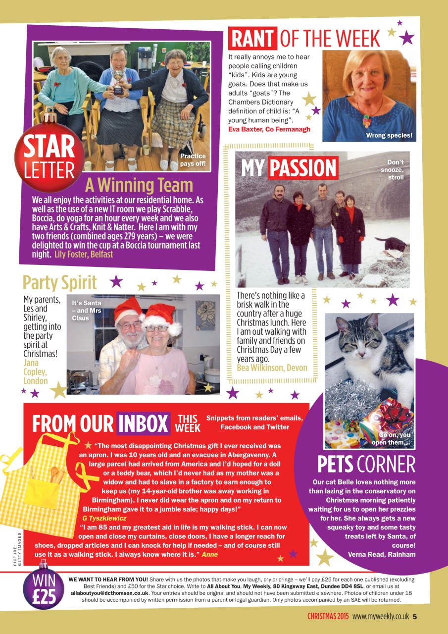 My Weekly Preview Pages