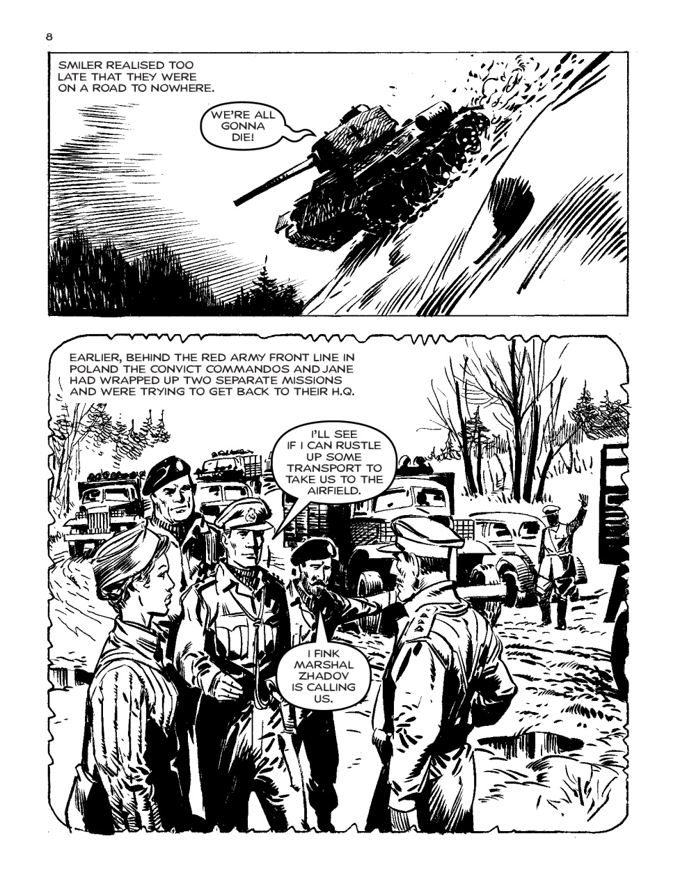 Commando Preview Pages