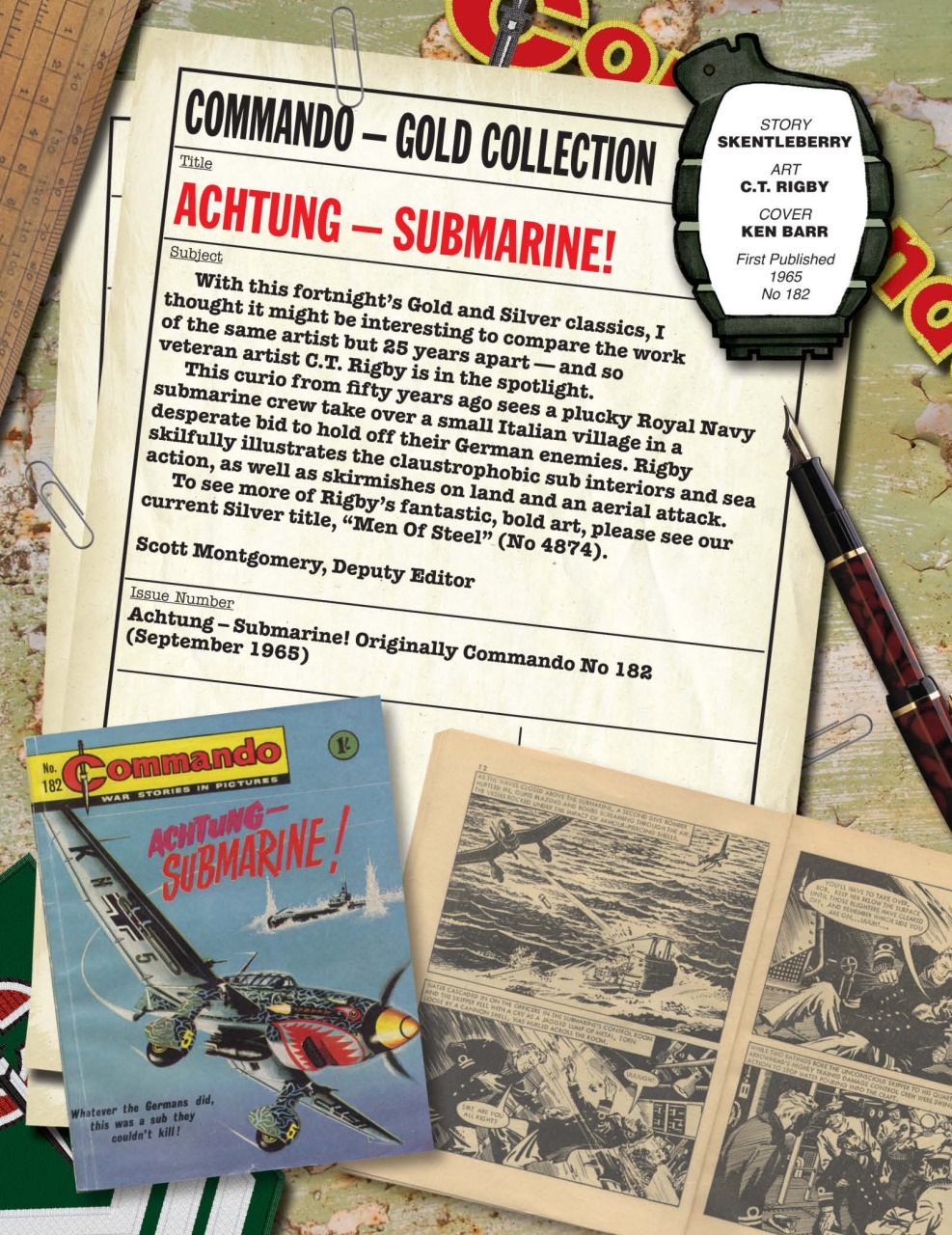 Commando Preview Pages