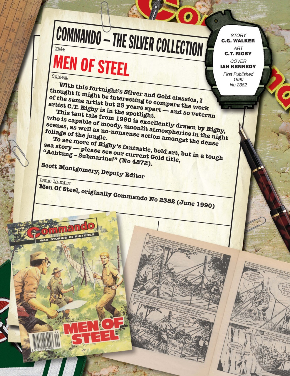 Commando Preview Pages